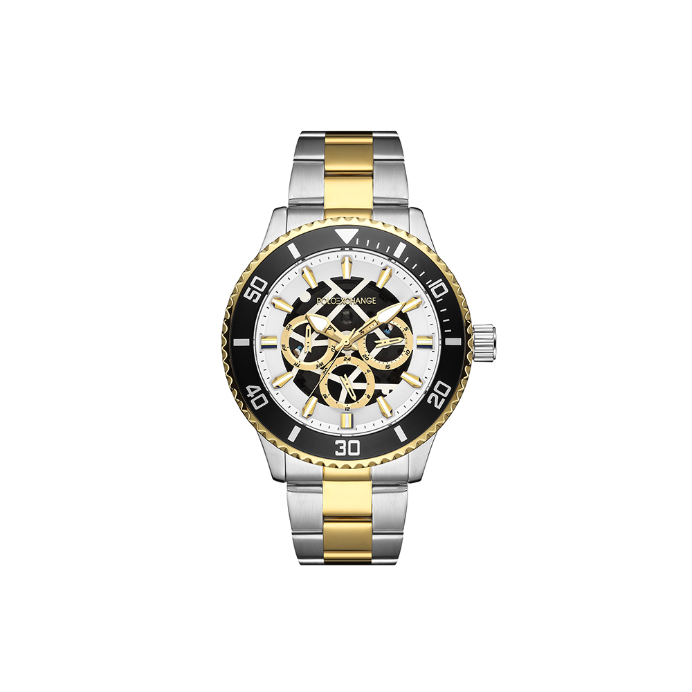 Polo Exchange Silver Watch For Him PXW452-01 - Medaid International