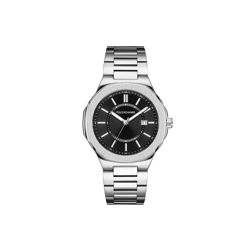 Polo Exchange Silver Watch For Him PXW455-04 - Medaid International