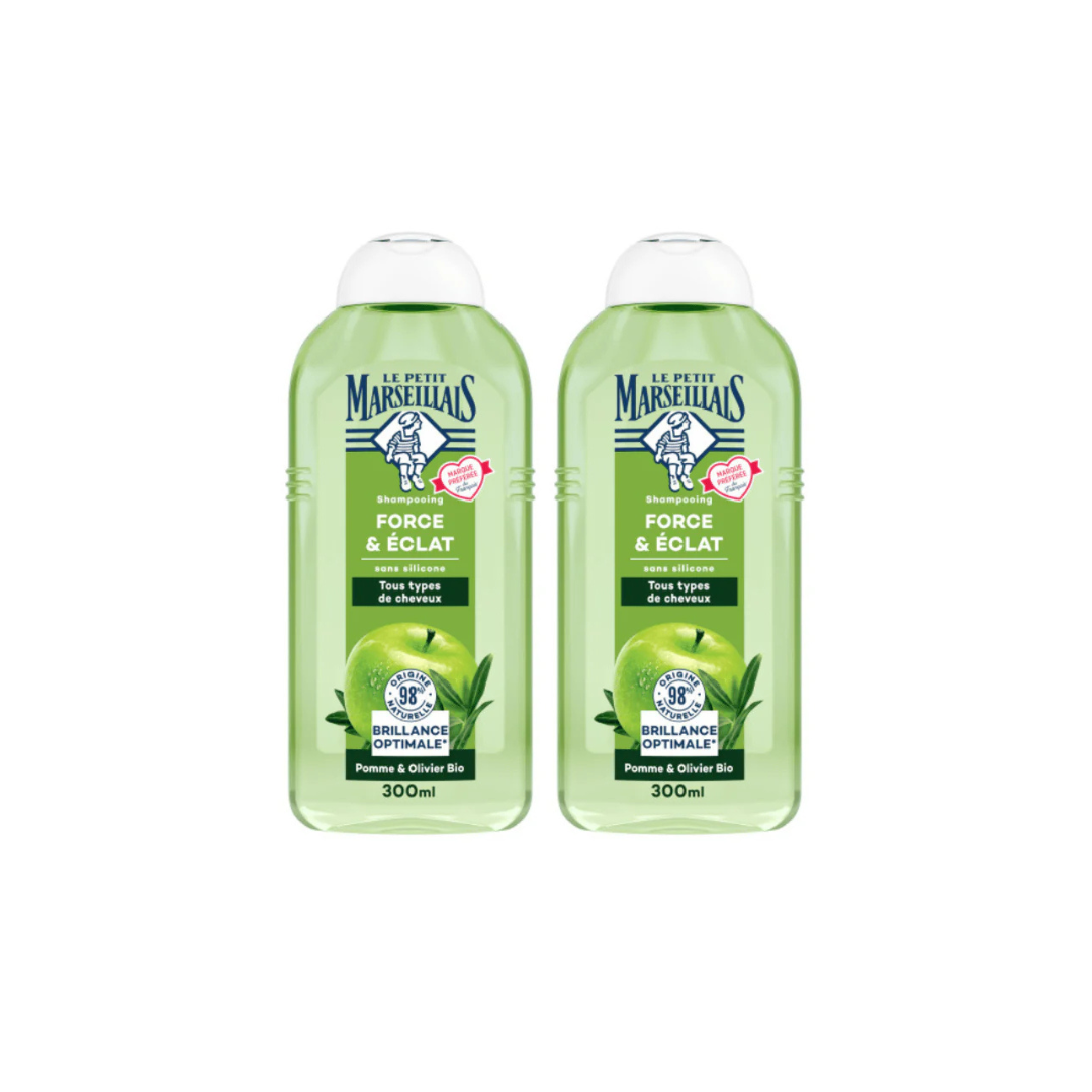 Le Petit Marseillais Bio Shampoo Force & Eclat 300ml, 2 @ 20% OFF