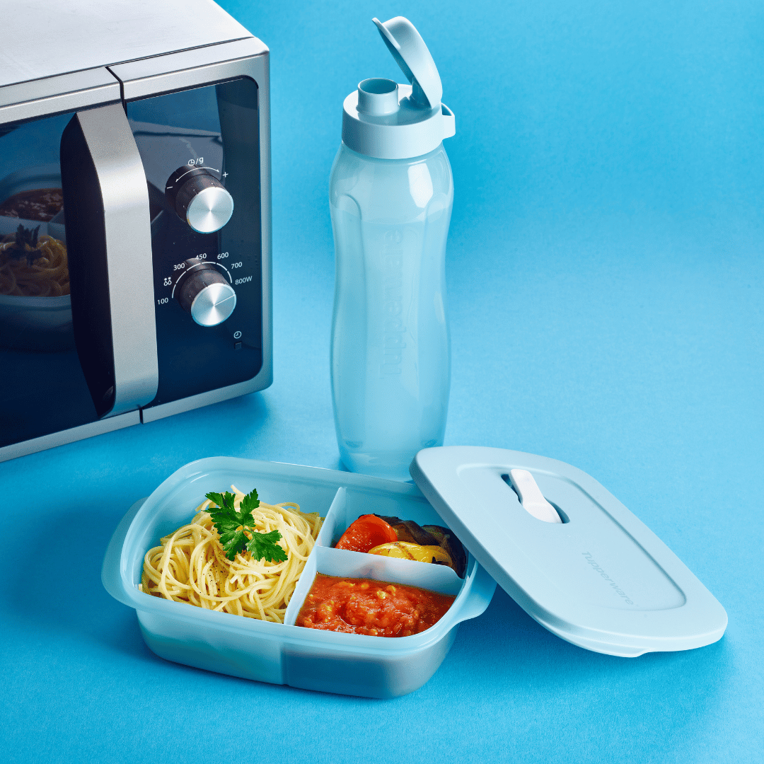 Tupperware CrystalWave® GenII Microwave Divided Container 1L, Dolp-Ret