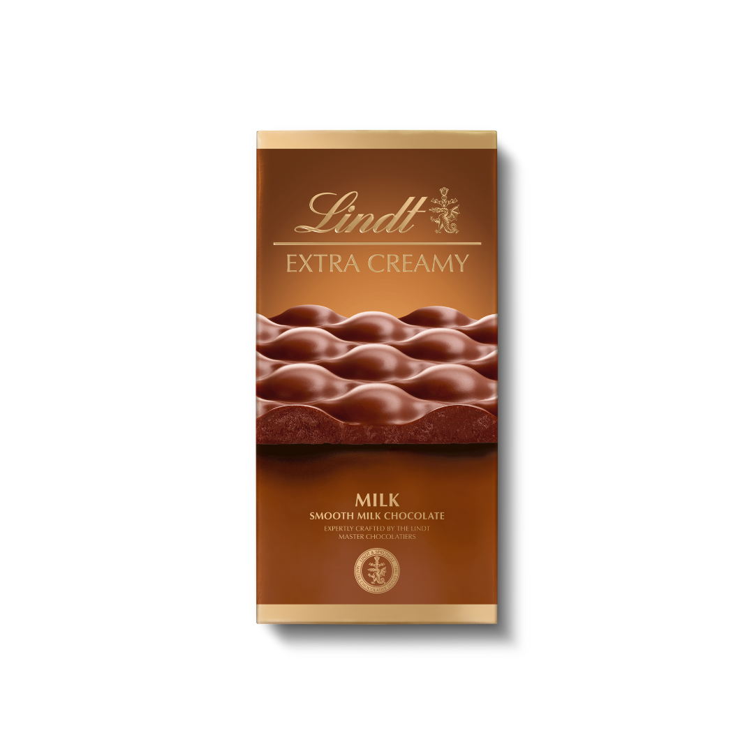 Lindt Extra Creamy Milk Chocolate 80g