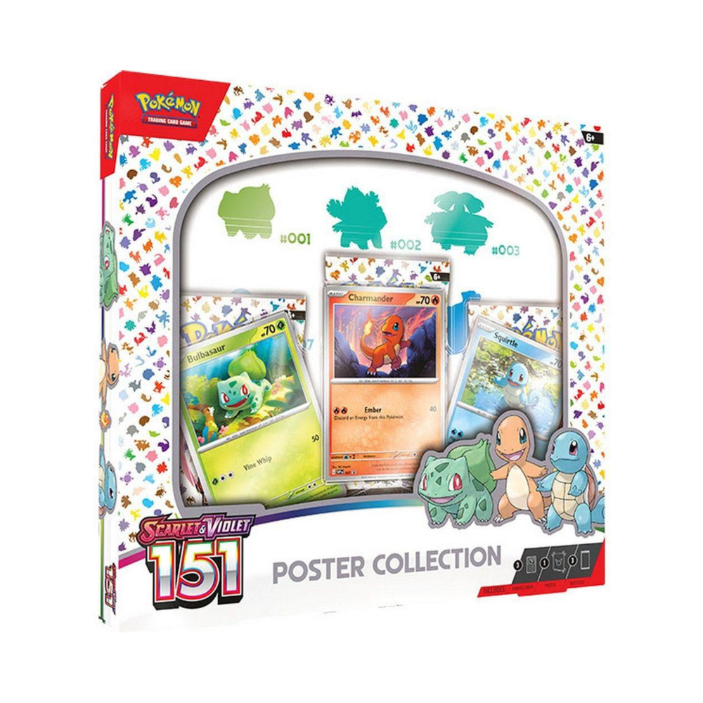 Pokemon TCG: Scarlet & Violet 3.5: 151 – Poster Collection - Medaid International