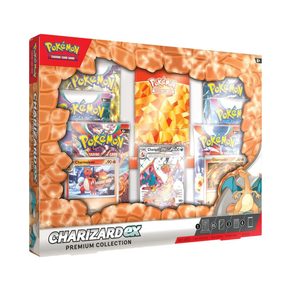 Pokemon TCG: Charizard Ex Premium Collection - Medaid International