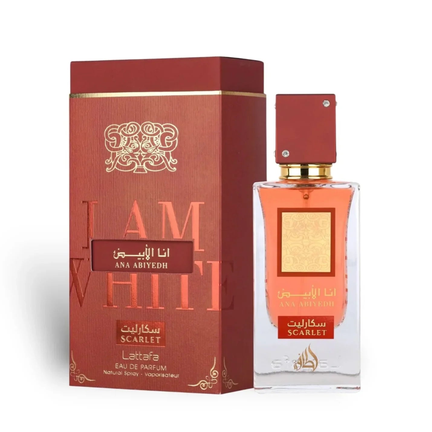 Lattafa Ana Abiyedh Scarlet Perfume 60ml