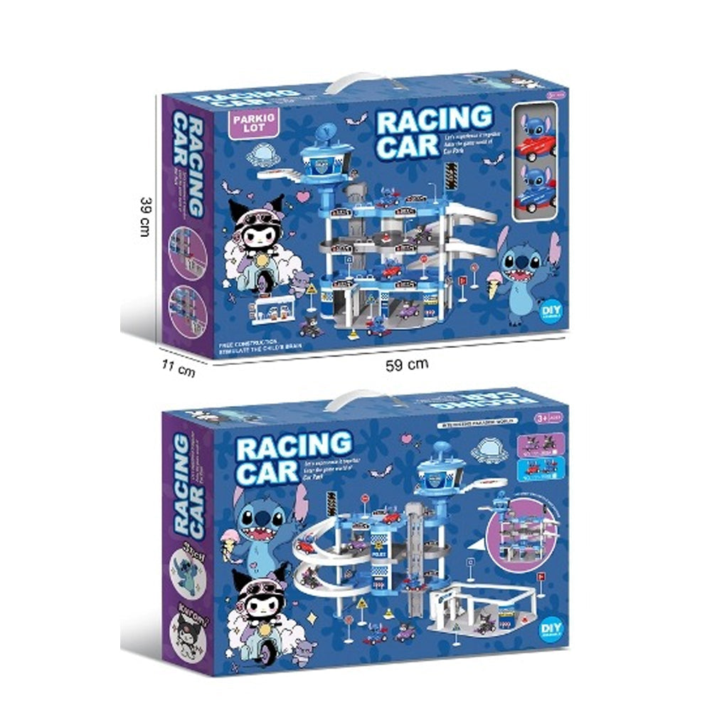 ( Net ) Stitch Racing Car Track Playset