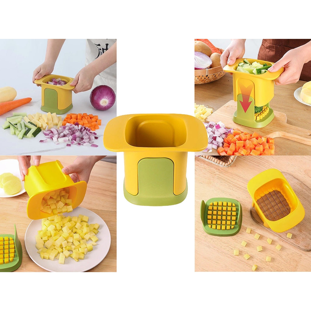 Cube & slice vegetable Cutter