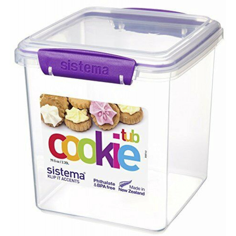 Sistema accents cookie tub 2.35L (assorted colors)