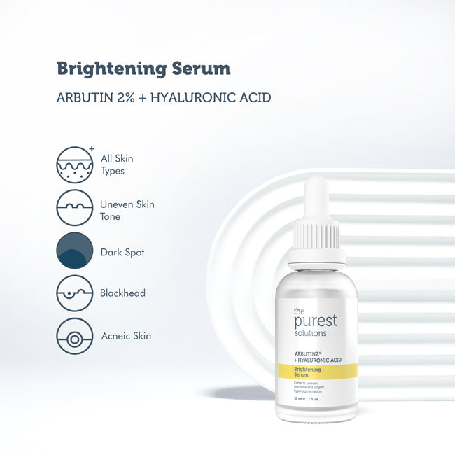 The Purest Solution Brightening Serum Arbutin 2% + Hyaluronic Acid