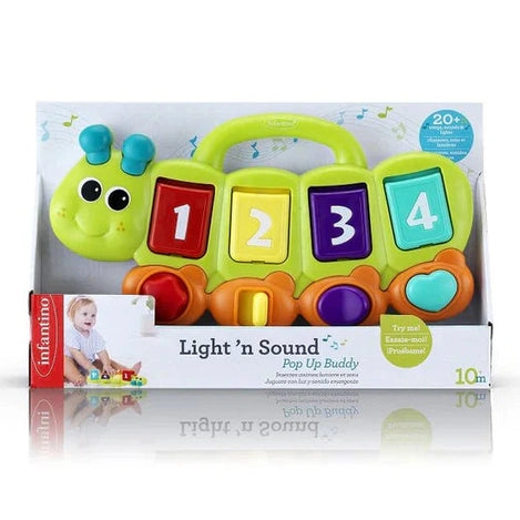 Infantino - Light 'n Sound - Pop Up Buddy