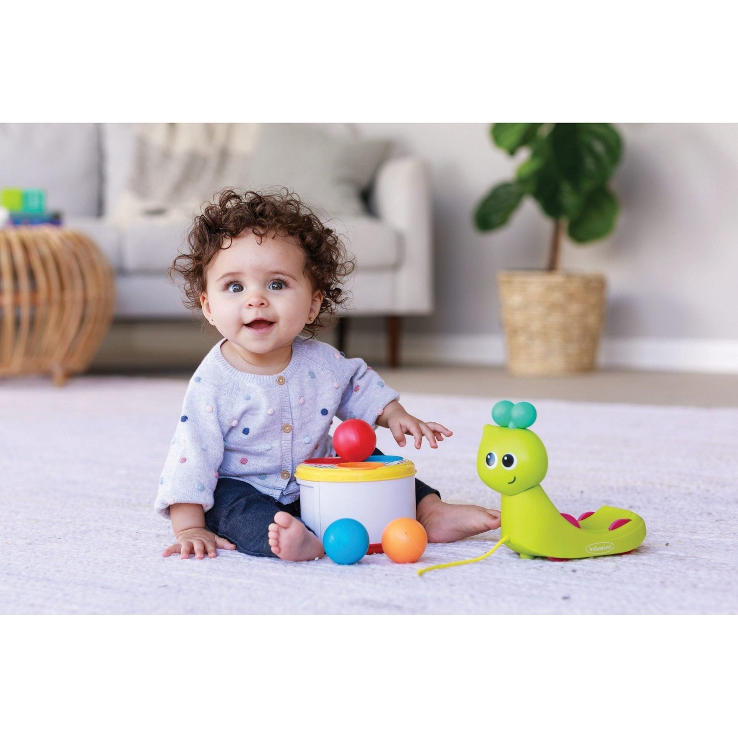 Infantino Speedy's Magical Shell Shape Sorting Snail Toy
