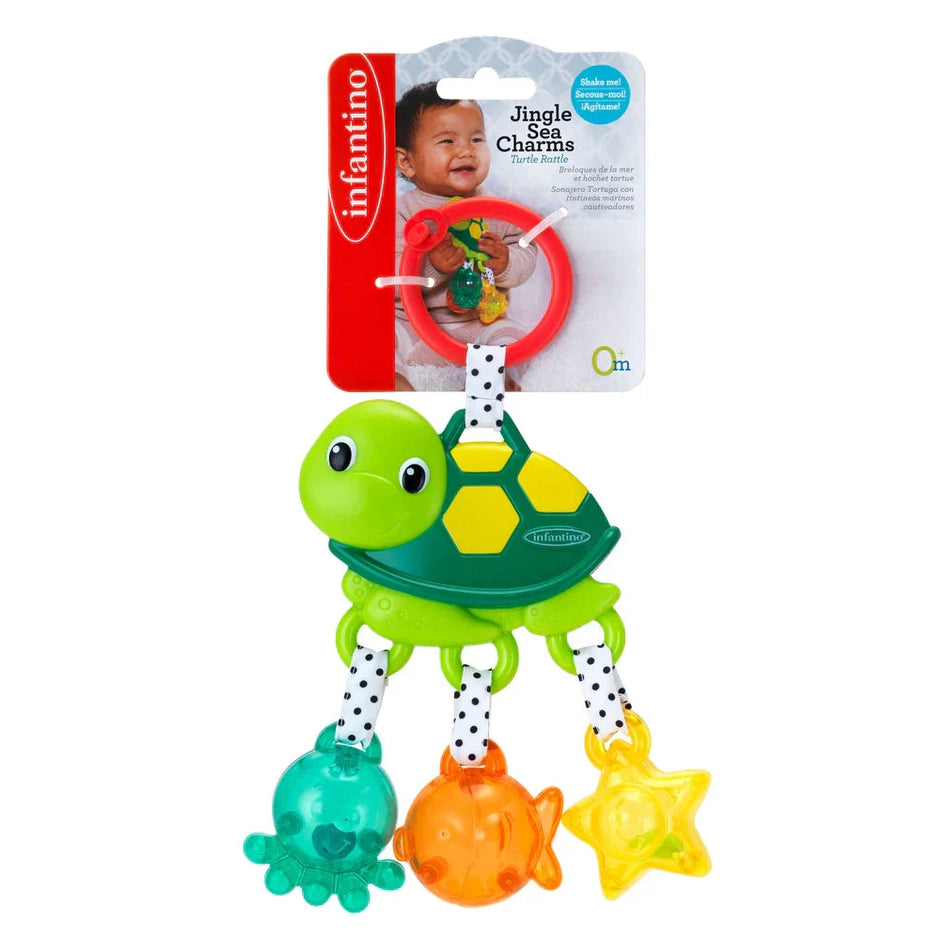 Infantino - Jingle Sea Charms - Turtle