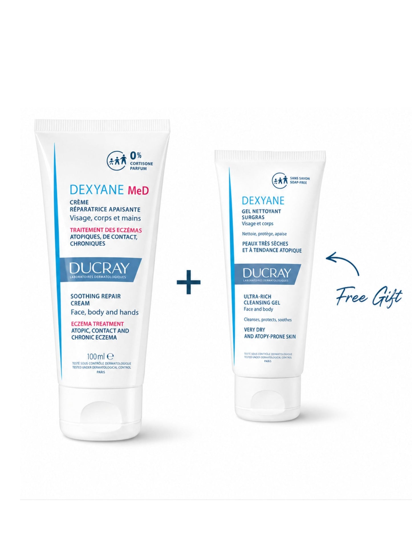 DEXYANE MED + GEL NETTOYANT FREE