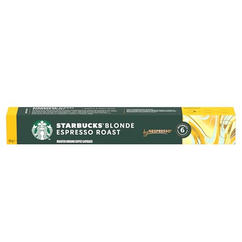 Starbucks - Blonde Espresso Roast by Nespresso - 10 Capsules