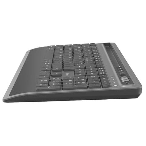 Hama - Ergonomic Bluetooth Keyboard and Mouse Set, QWERTZ Layout, Anthracite