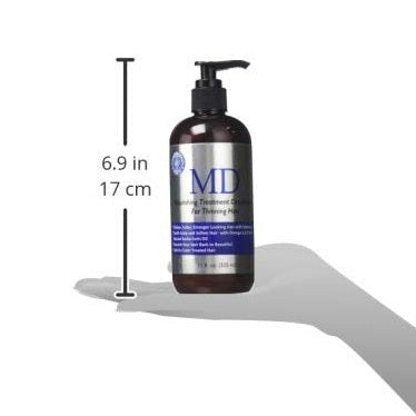 MD Nourishing Treatment Shampoo & Conditioner – Hair Strengthening System with Sacha Inchi, Wheat Protein & StimuCap – 11 fl oz Each – For Thinning Hair - Medaid International
