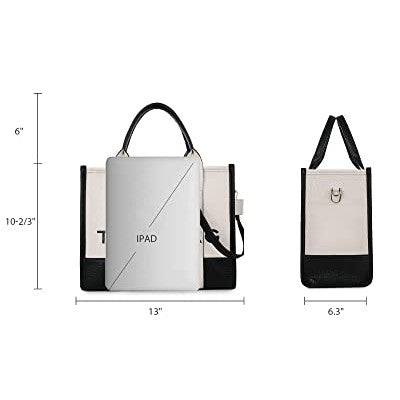 Excefore - Stylish PU Leather Tote Bag for Women, Versatile Shoulder & Crossbody Use