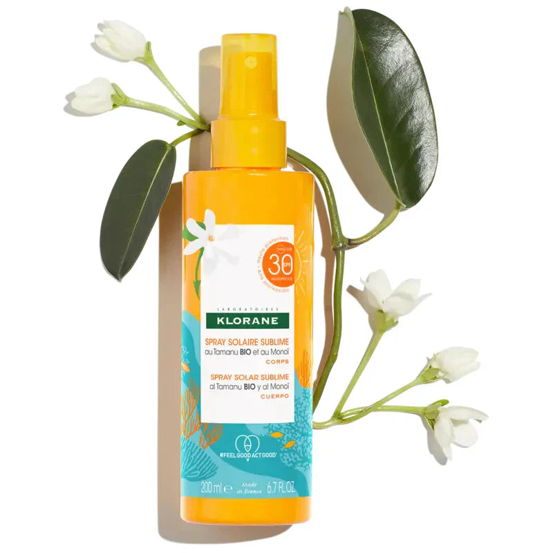 KLORANE POLYSIANES HUILE SECHE SOLAIRE CORPS
& CHEVEUX SPF30 200ML