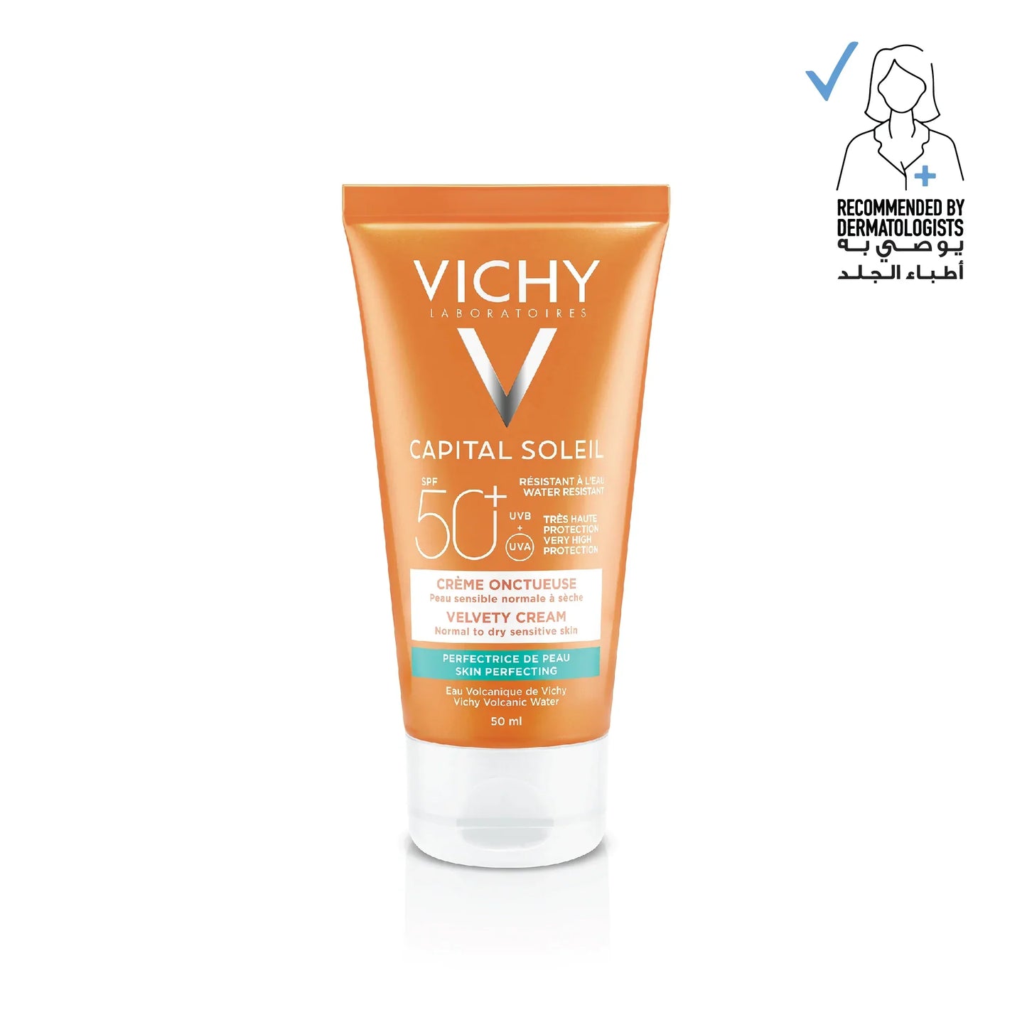 Vichy Capital Soleil Velvety Sunscreen for Normal to dry Skin SPF 50ml