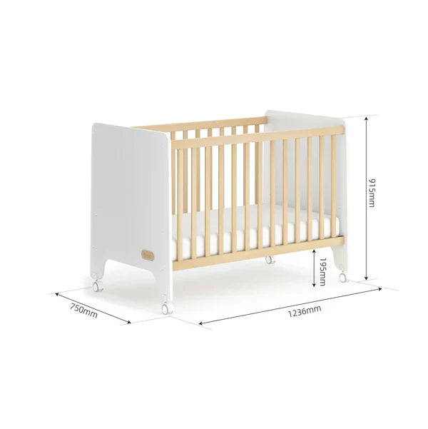 Boori - Natty Compact - Cot Oak