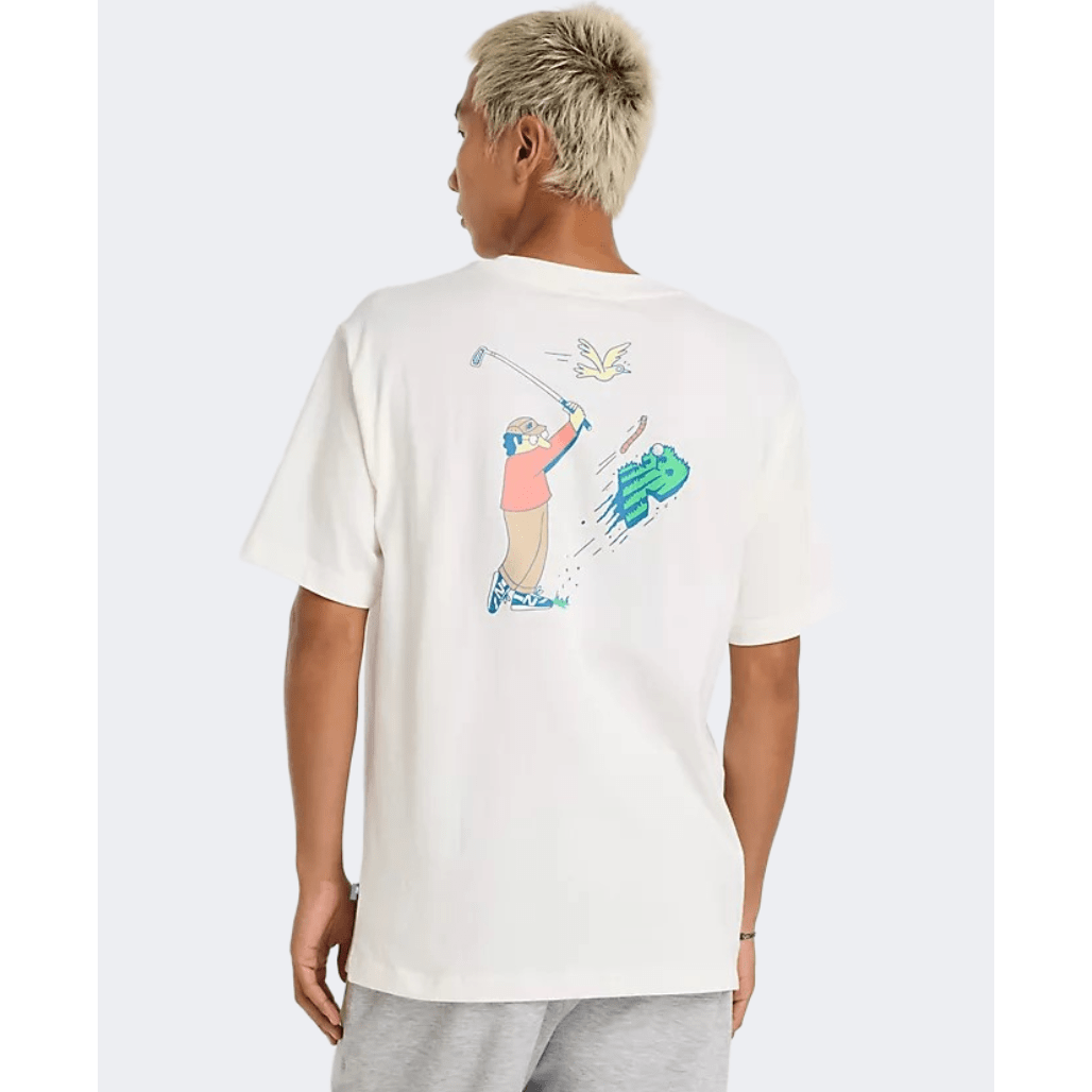 New Balance Athletics Golf Cartoon Men Lifestyle T-Shirt Sea Salt - Medaid International