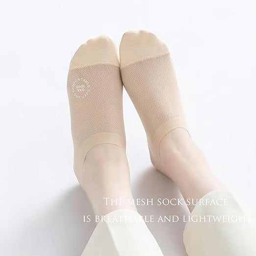 Ultra-thin Breathable Cotton Socks Antibacterial جوارب قطنية رفيعة مضادة للبكتيريا