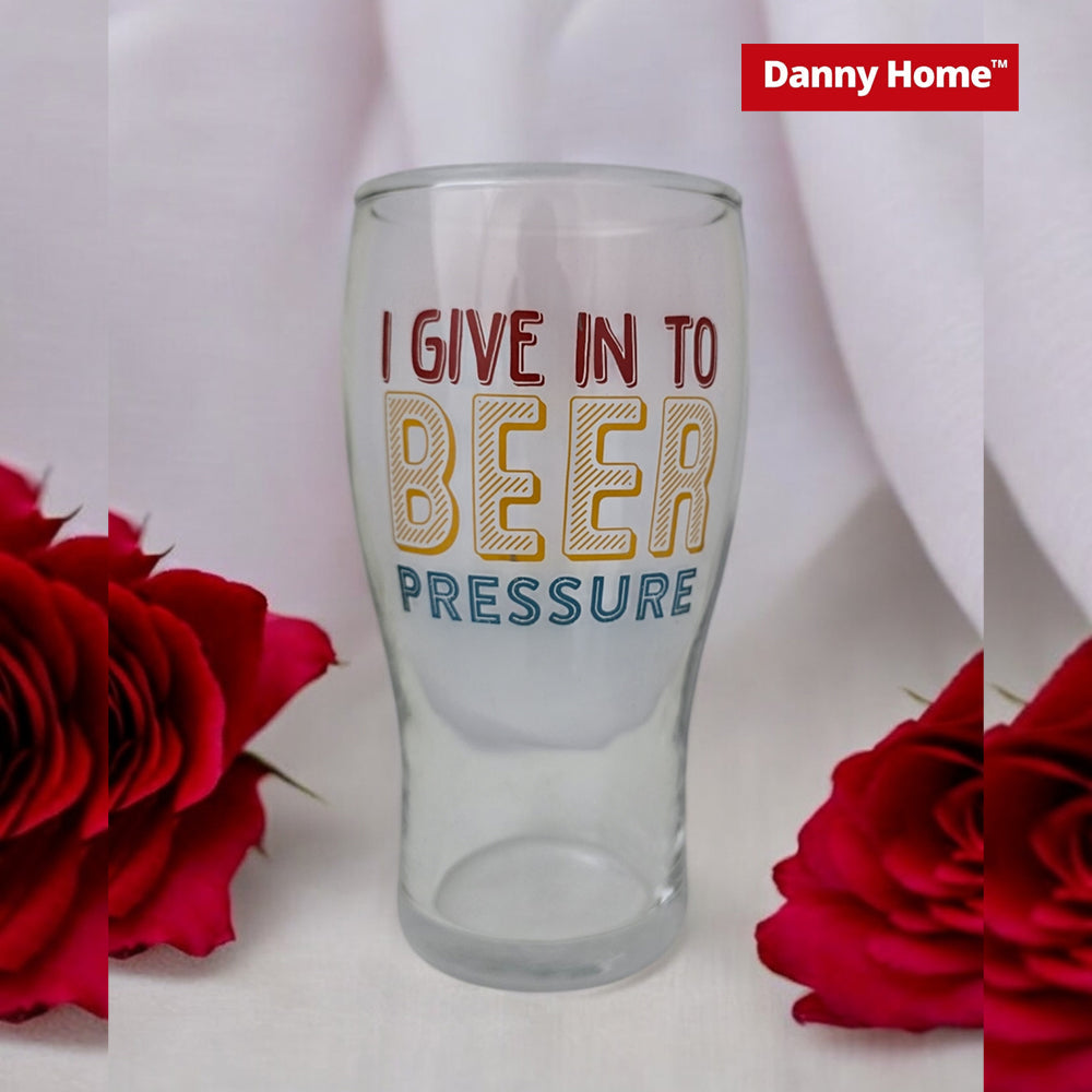 Danny Home Beer Glass & Opener Set “Beer Pressure”