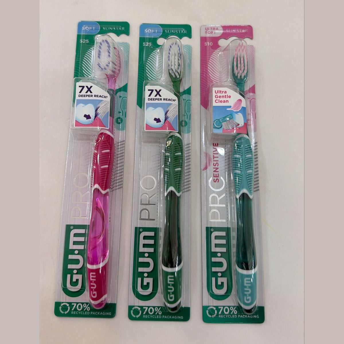 GUM Brush 525 Technique Pro Compact Soft