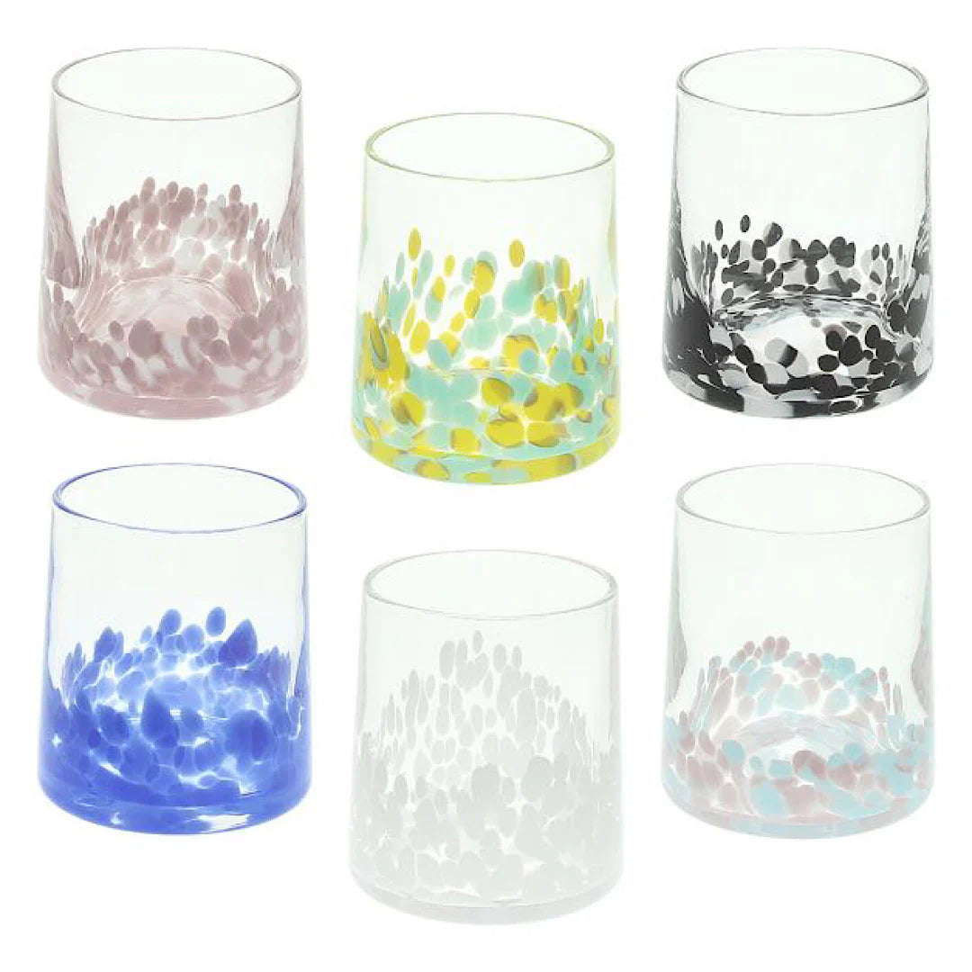 Tognana Assortiti Vetro Venezia Tumbler 300cc set of 6pcs