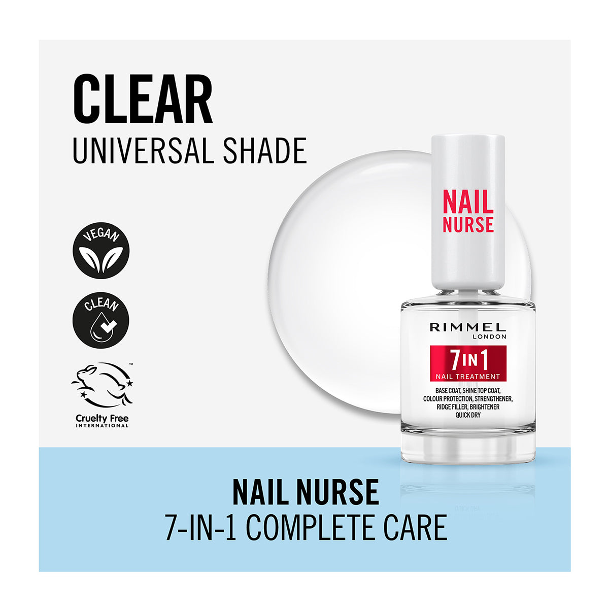Rimmel 7 in 1 nail treatment 12ml