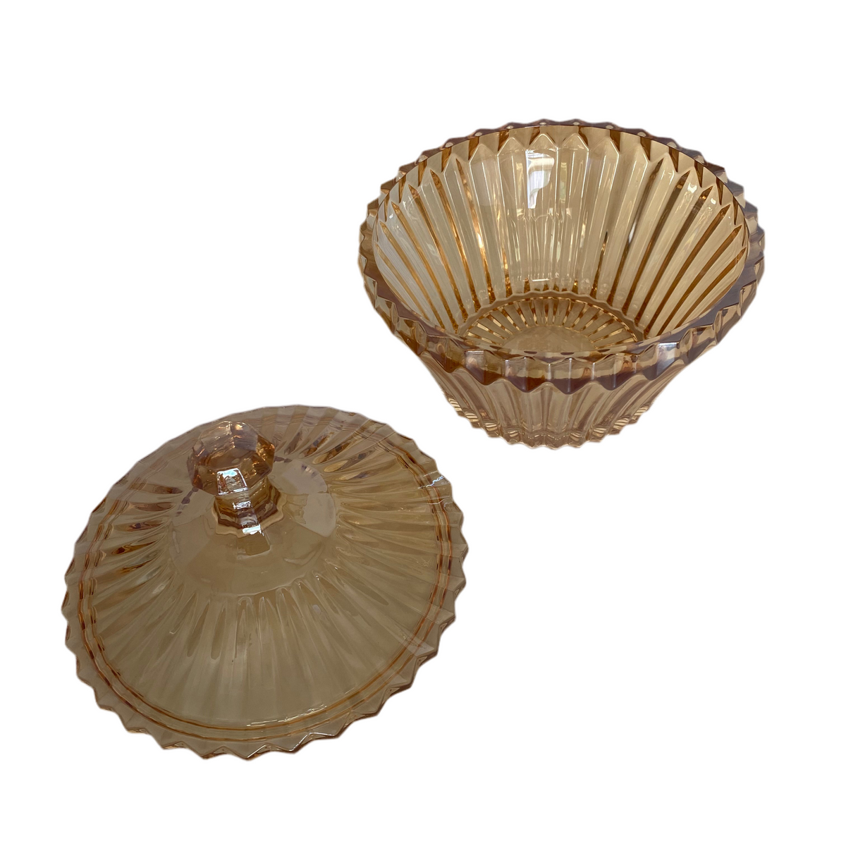 Glass Candy Pot