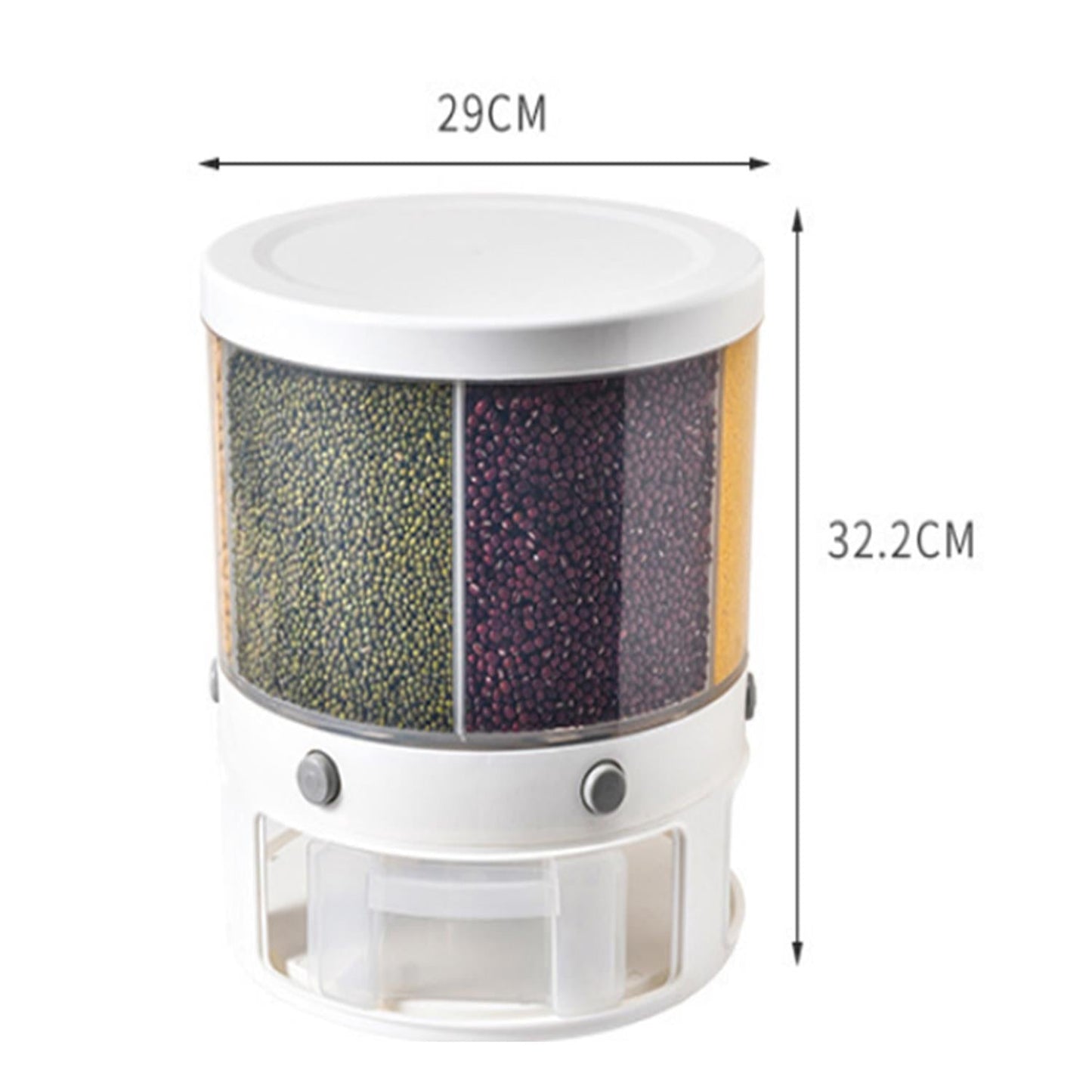 DISTRIBUTOR 6 COMPARTMENTS 1.5L