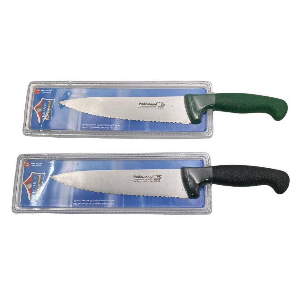 Professional Serrated Chef knife 8"