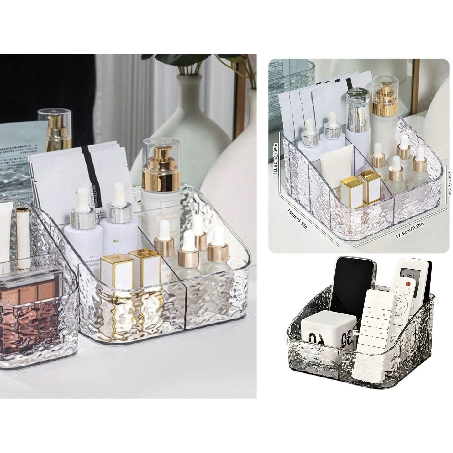 Unbreakable Transparent Storage Organizer 306