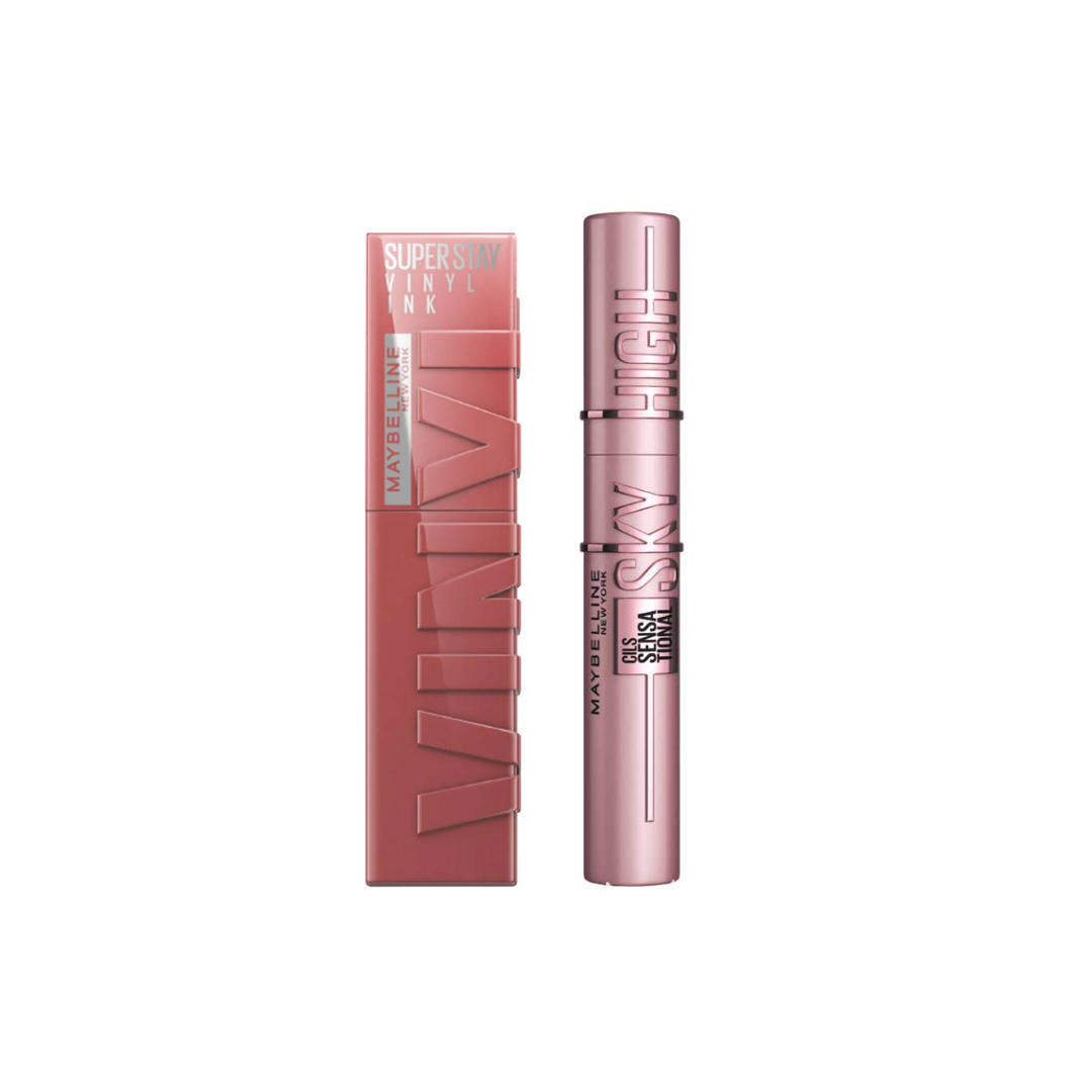 Maybelline Vinyl Ink X Sky High Bundle At 20% Off - Medaid International