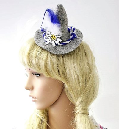 SD Girl's Grey Edelweiss Hair Clip | SD in Lebanon