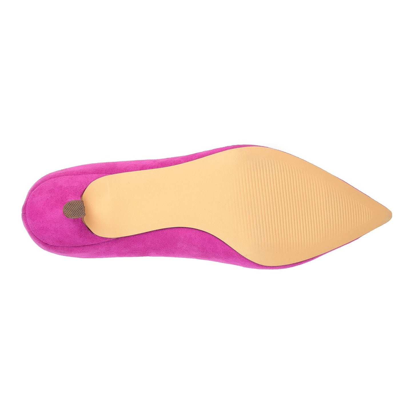 Journee Collection Women's Fuchsia Goldie Pointed Toe Kitten Heel Pumps | Journee Collection In Lebanon
