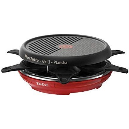 Tefal Raclette Colormania Red 850W 6 People RE12A512