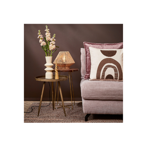 Kuno Decorations – Alec Side Table – Brown