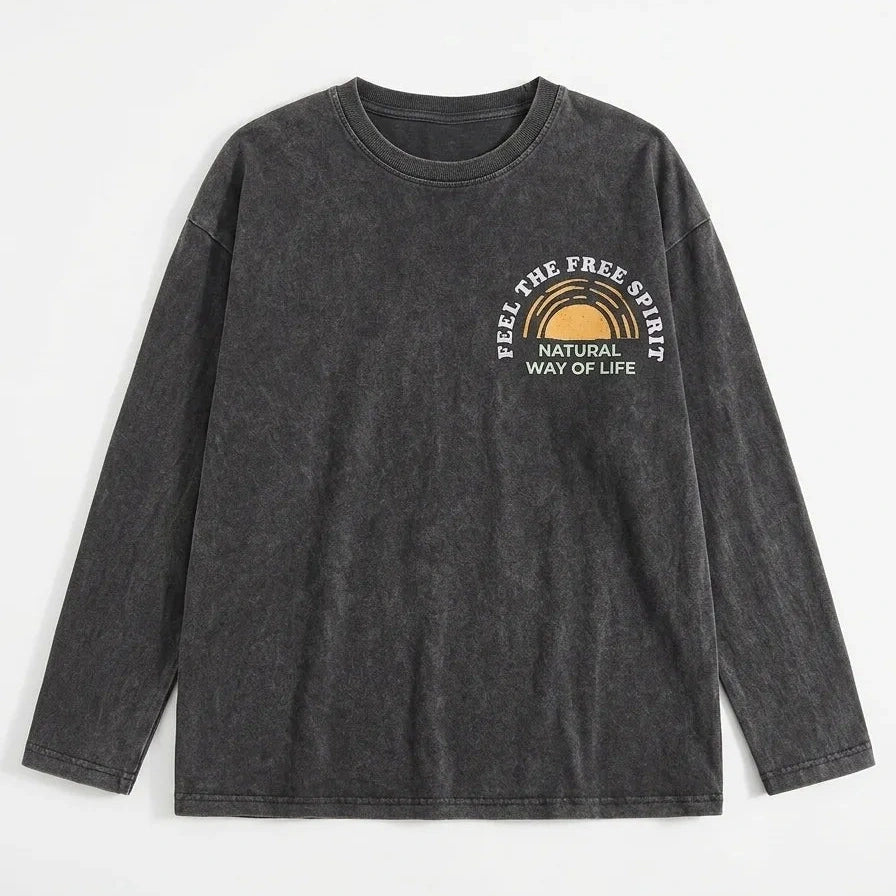 Zara Boy's Washed Black Printed Blouse | Zara In Lebanon