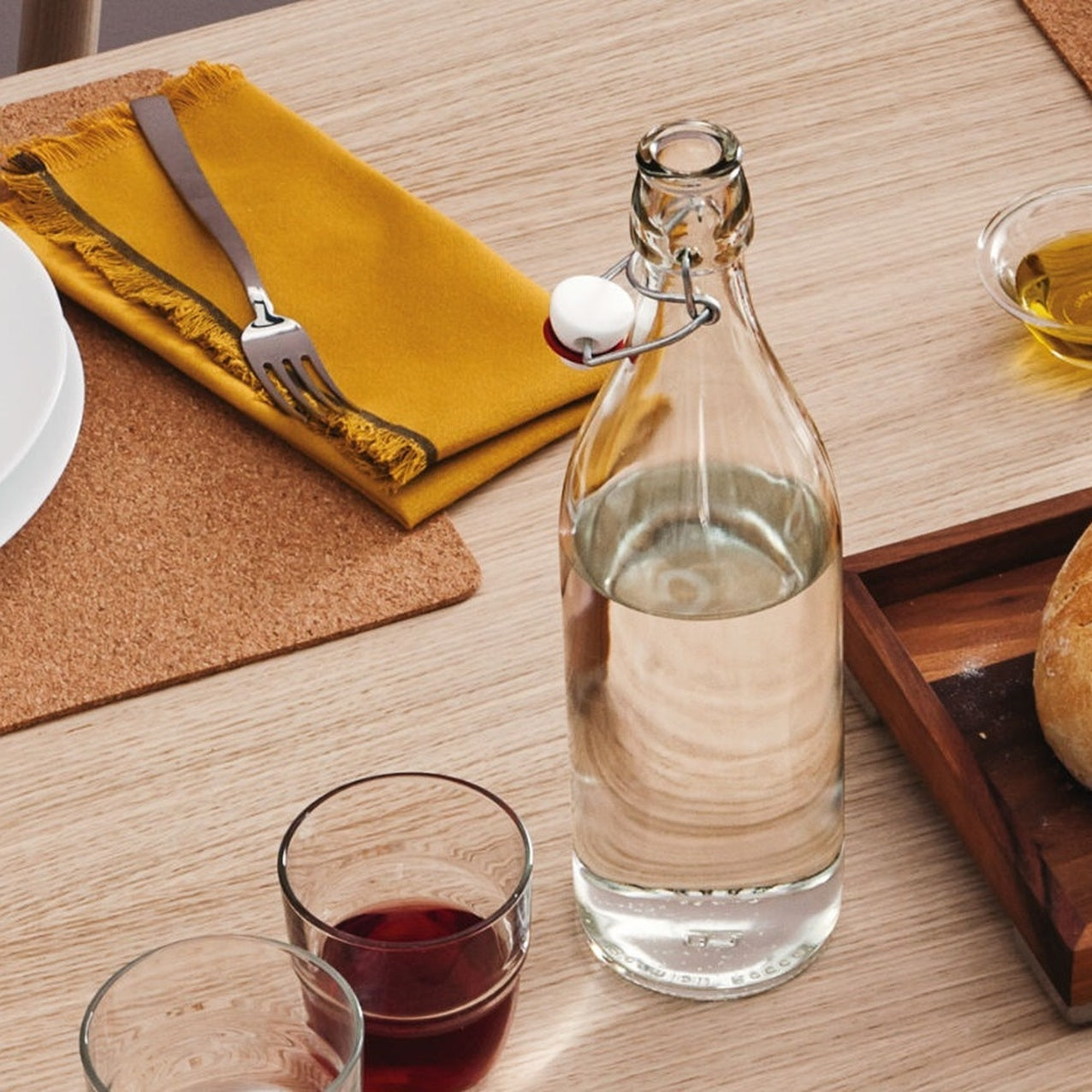 Bormioli rocco giara bottle with hermetic lid