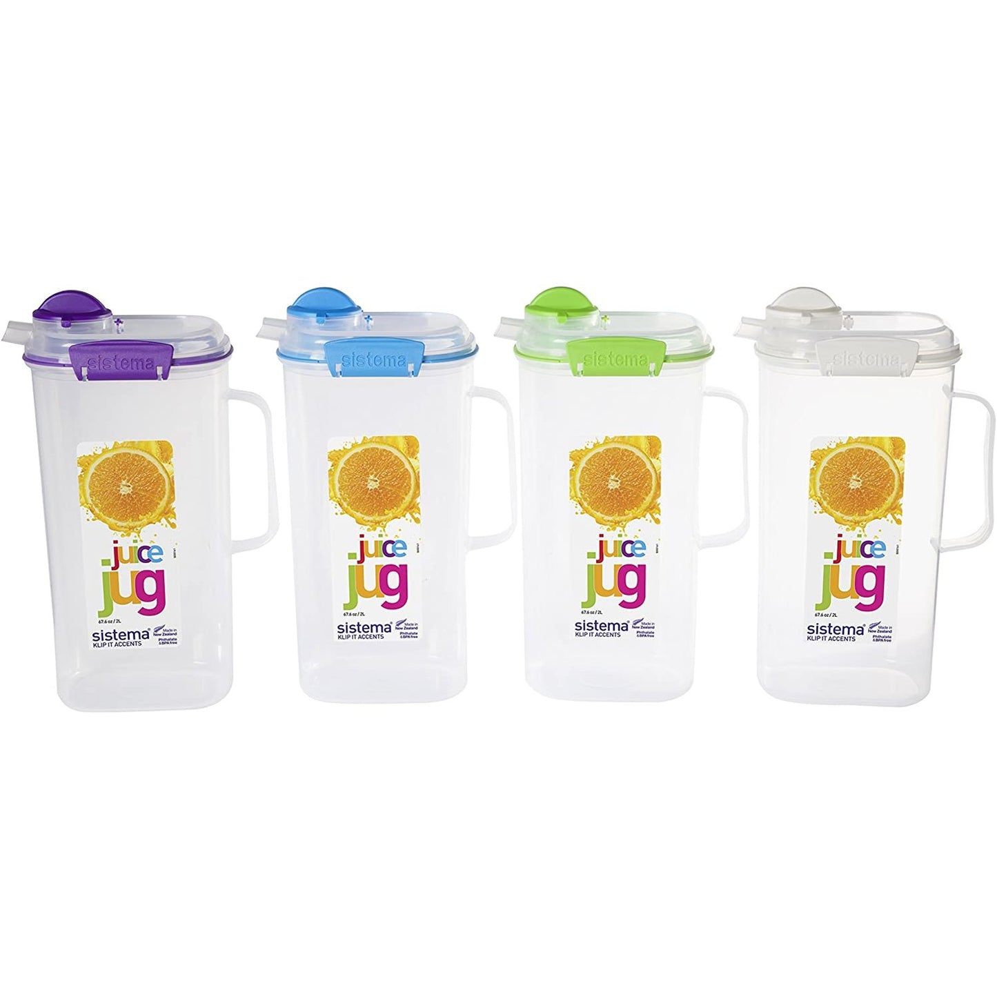 sistema accents jug 2L (assorted colors)