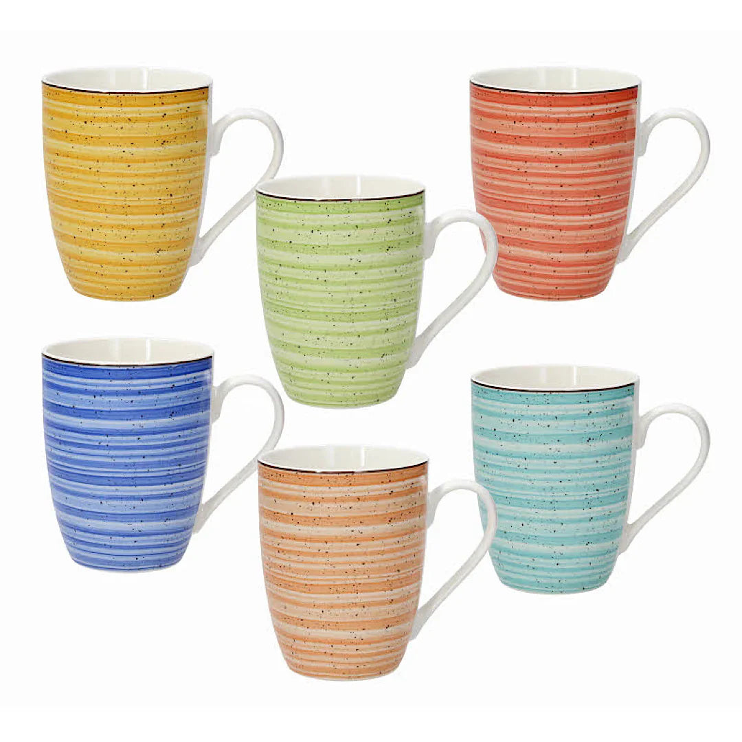 Tognana Iris kaleido Mug 350cc 6pcs