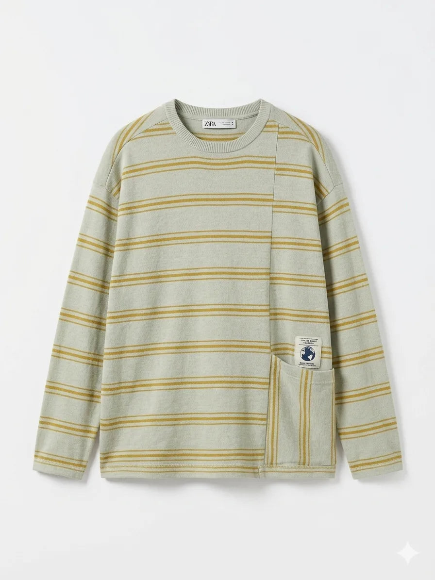 Zara Boy's Sage Green Blouse | Zara In Lebanon