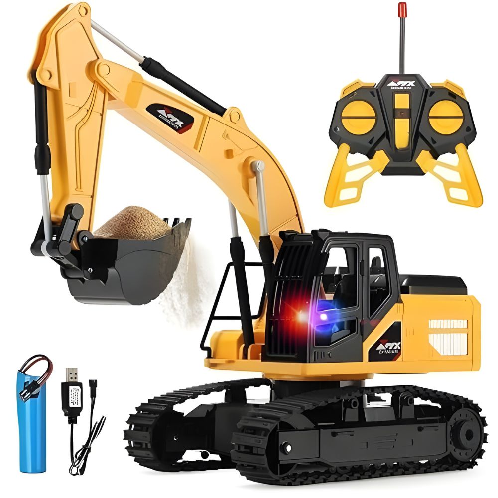 2.4G RC Truck Digger Tractor Car for Boys