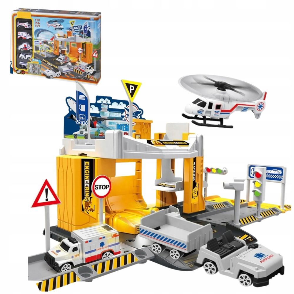 Kids City Theme Plane Station