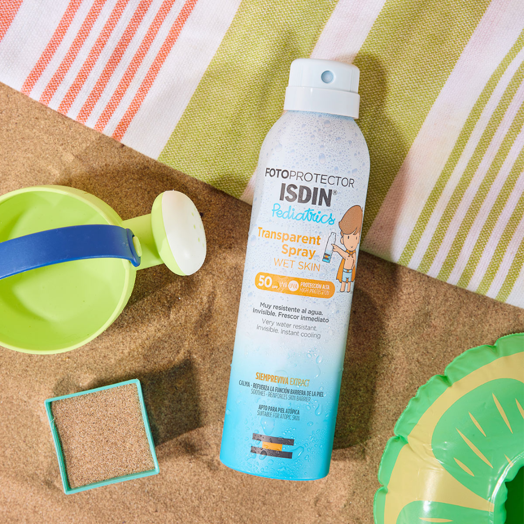 Isdin Fotoprotector Pediatrics Wet Skin Transparent Spray 50+ 250ml