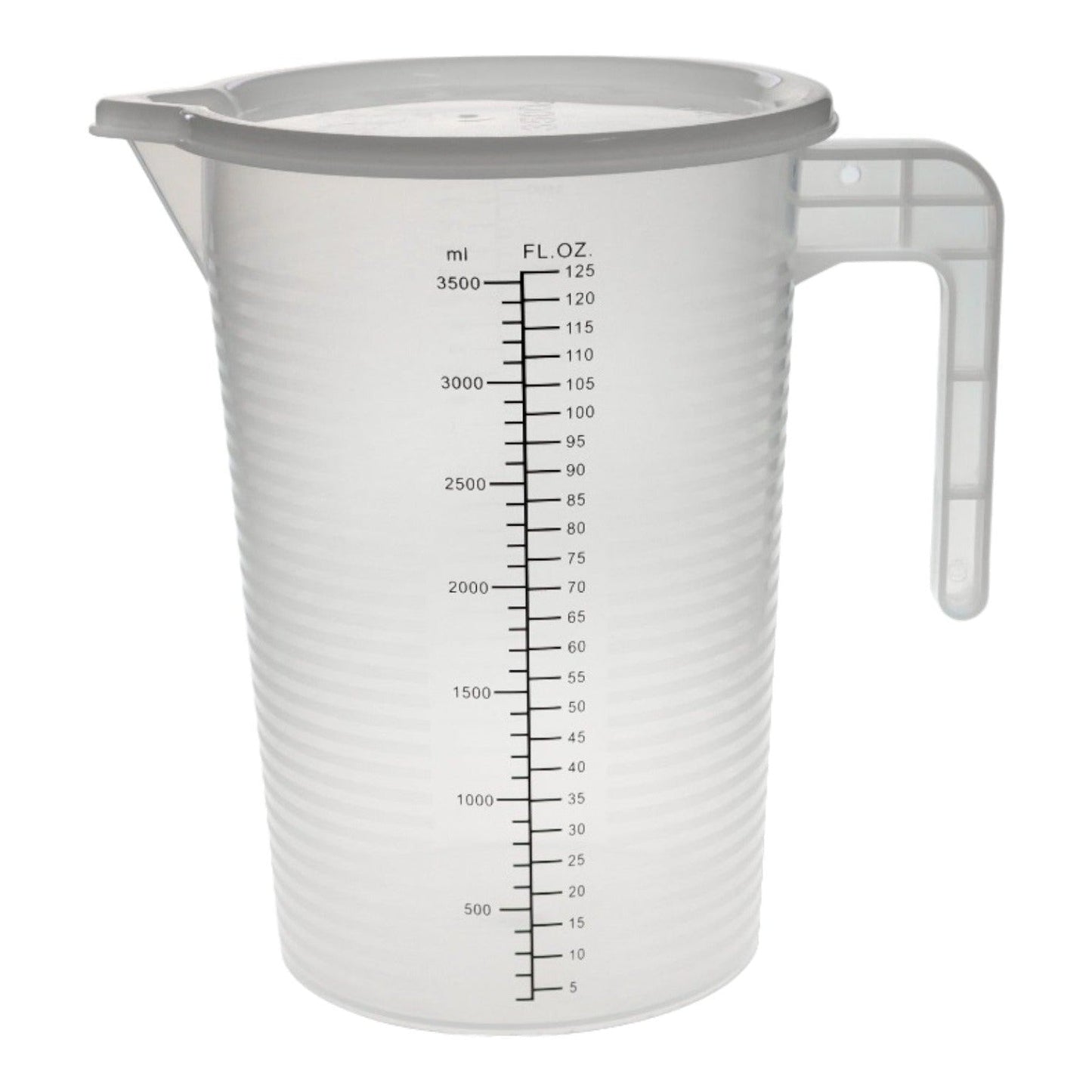 High Quality Plastic Measuring Cup w Cover 3500 ml