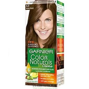 Garnier color naturals # 4.3 golden brown