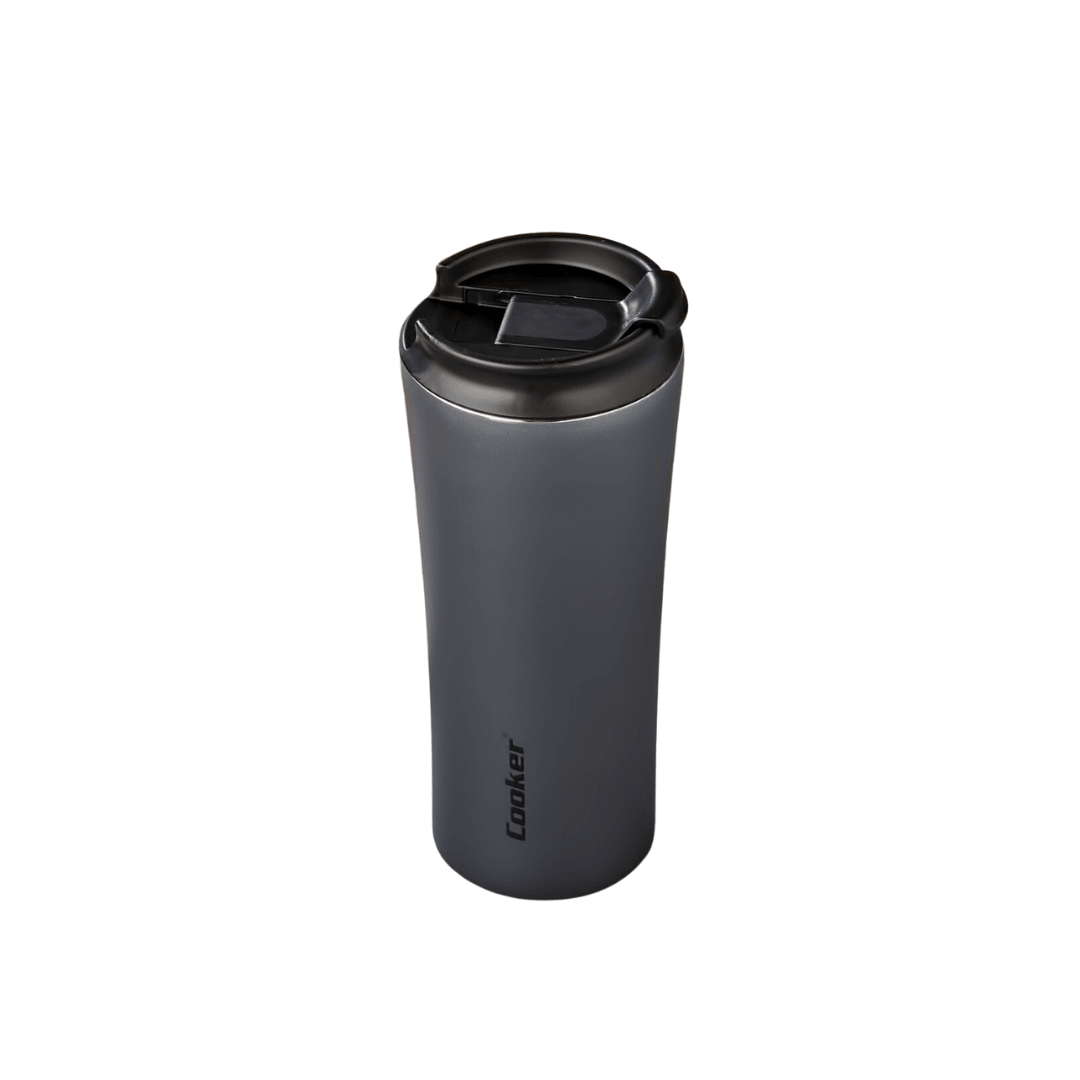 400 ML PAINTED STEEL Tumbler Thermos Gray