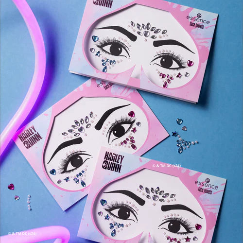 Essence Harley Quinn face jewels
